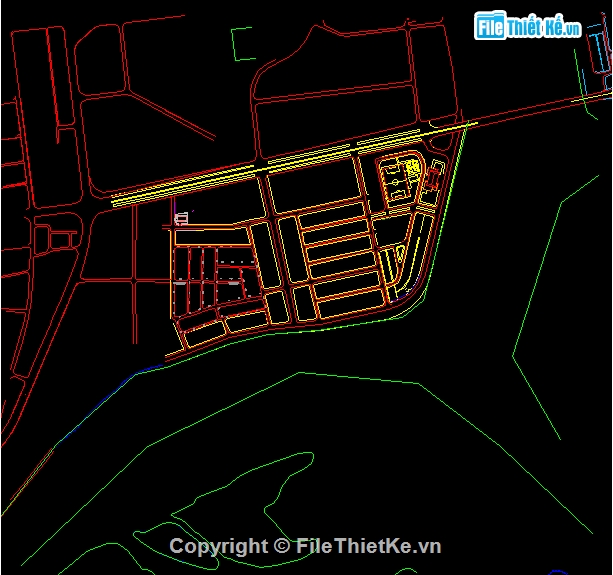 File cad,File cad thiết kế,trường mẫu giáo